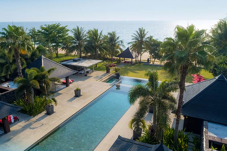 Villa Saanti in Natai Beach,Phuket